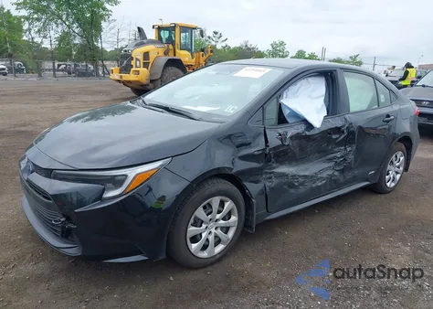 2025 Toyota Corolla Hybrid Le from USA, damaged, VIN JTDBDMHEXSJ013064